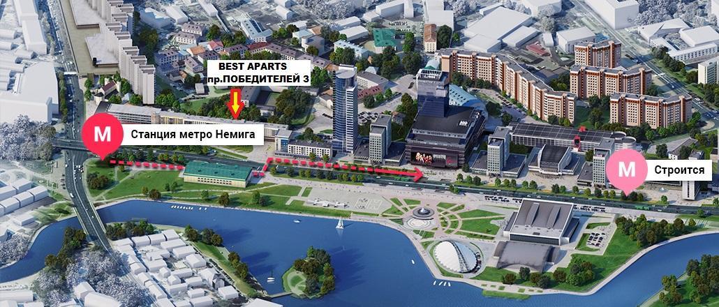 Best Aparts Hotel Minsk Eksteriør billede